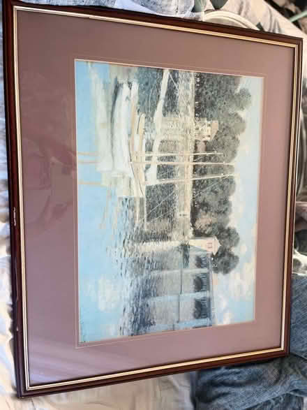 Photo of free Large Framed Monet print (Potternewton LS7) #1