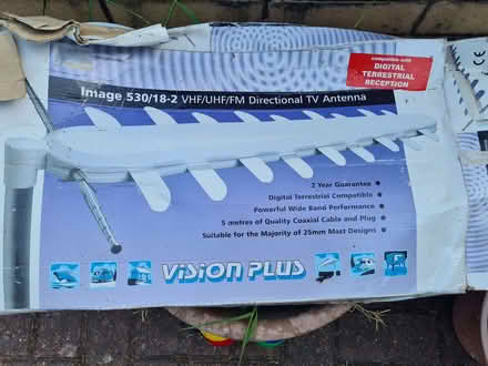 Photo of free TV aerial with mast for camping etc (Heswall CH60) #1