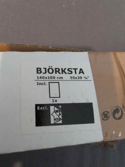 Photo of free Bjorksta frame 140x100cm (Rutherglen G73) #1