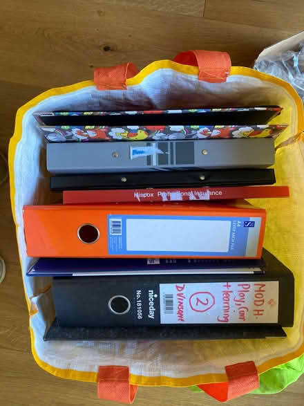 Photo of free Folders, ring binders & lever arch (Stainton CA11) #1