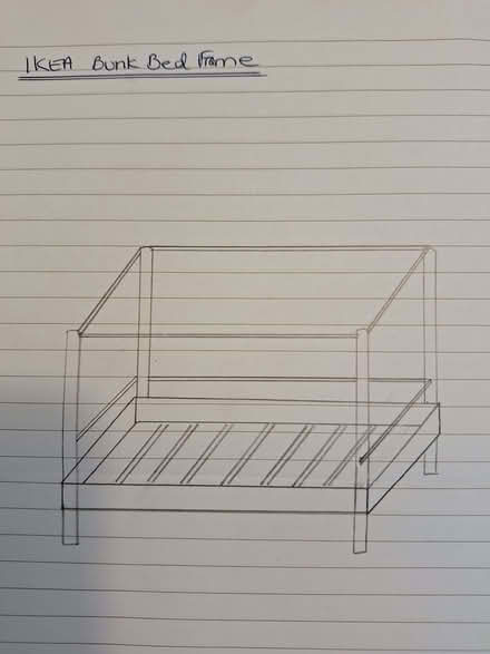 Photo of free Ikea bunk bed frame (St Andrews KY16) #1