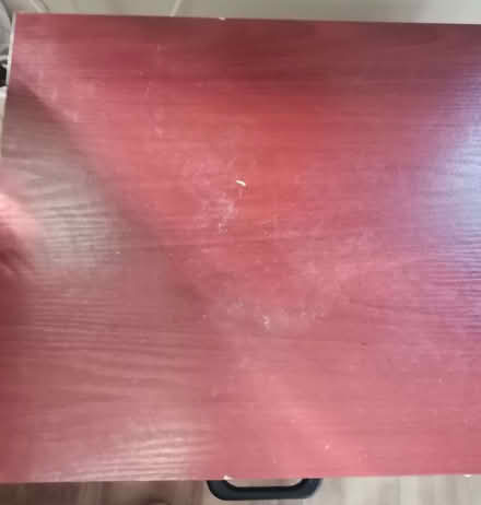 Photo of free Dark red burgundy 2 drawer filing cabinet drawers set (Low Beechburn DL15) #3
