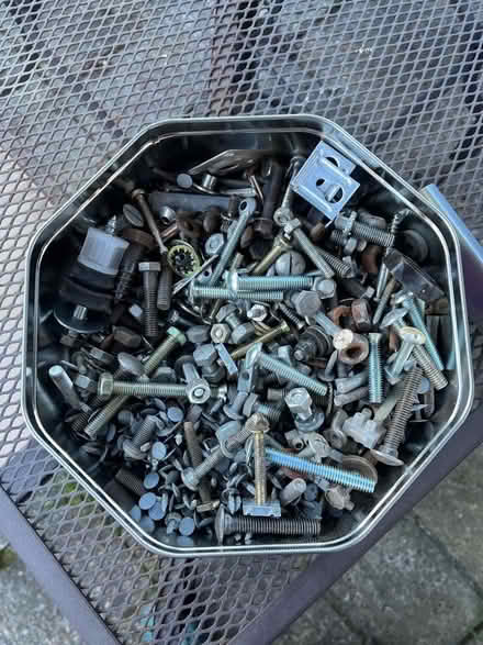 Photo of free Tin of shed finds (Pitsea SS13) #1