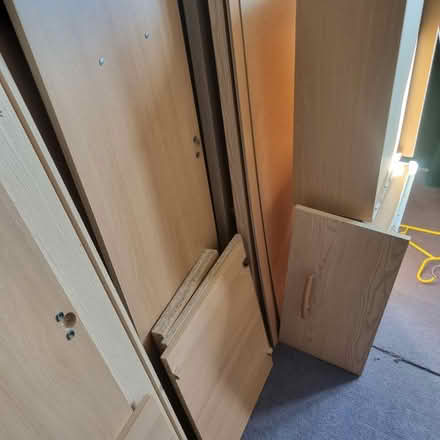 Photo of free triple wardrobe/ spare wood (keswick ca12 4bf) #2