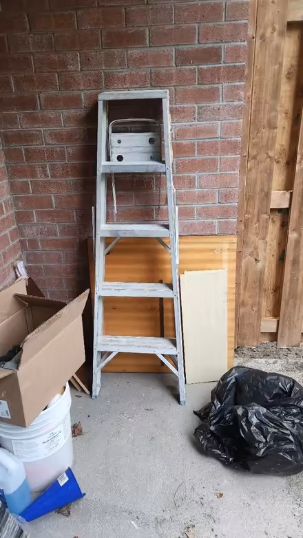 Photo of free Aluminum Step ladder - 5ft (Danforth and Greenwood) #1