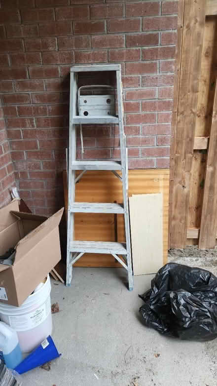 Photo of free Aluminum Step ladder - 5ft (Danforth and Greenwood) #1