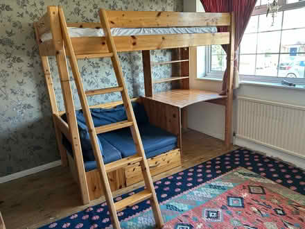 Photo of free Thuka high bed with futon (Steyning BN44) #2