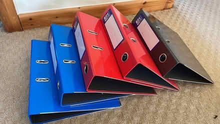 Photo of free 5 lever arch files (Galgate LA2) #1