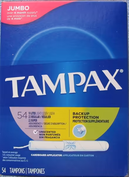 Photo of free Tampax Multipack Unscented (Boonton) #1