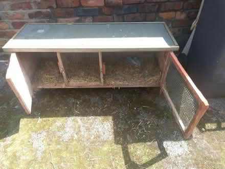 Photo of free Rabbit/guinea pig hutch (Wallasey CH44) #2