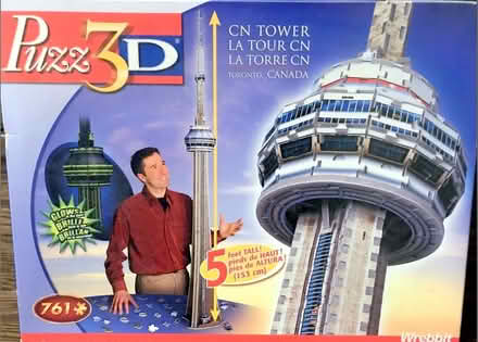 Photo of free CN Tower 3D Puzzle (Boonton) #1