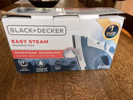 Photo of free Black +Decker Nonstick Iron (Fort Sheridan) #1