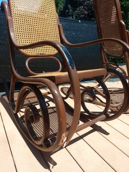 Photo of free 2 Vintage Bentwood Rocking Chairs (Near Mooseheart 60510) #4