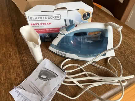 Photo of free Black +Decker Nonstick Iron (Fort Sheridan) #2