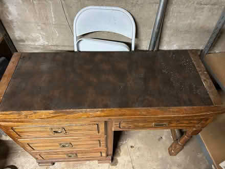 Photo of free Wooden desk (Northside San Jose) #1