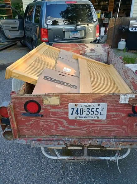 Photo of free Wood Bed Frame, Queen Size (Newport News, Bruton Ave) #3