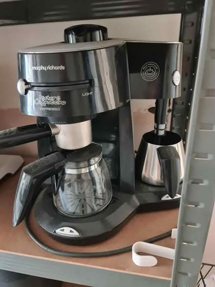 Photo of free Coffee machine with milk frother (Whitestake PR4) #1