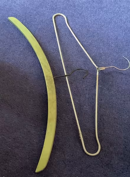 Photo of free Three coat hangers (AB15) #1