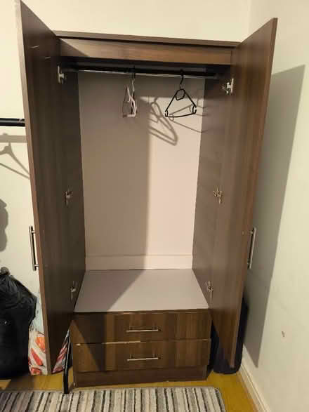 Photo of free Wardrobe with mirror in good condition (Allerton BD15) #1