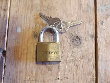 Photo of free ABUS padlock with 2 keys (Kidlington OX5) #1