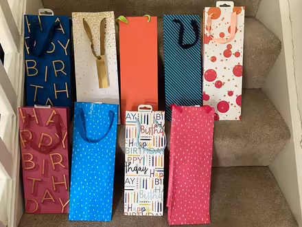 Photo of free 9 bottle gift bags (Woodseats S8) #1