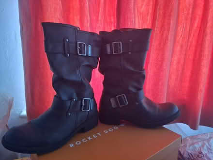 Photo of free rocket dog leather boots π’ (CB5 8PA) #2
