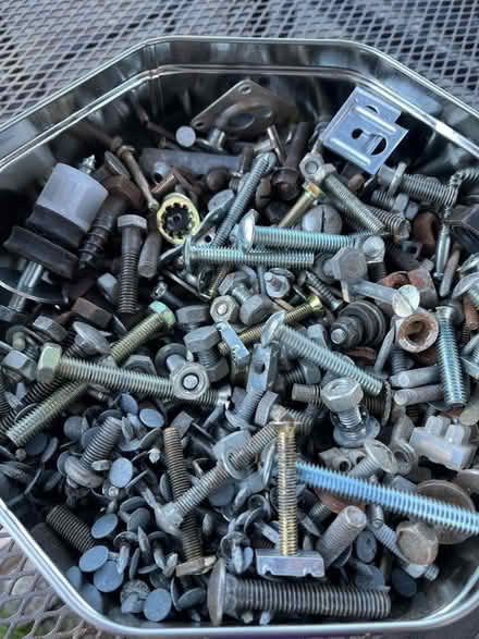 Photo of free Tin of shed finds (Pitsea SS13) #2