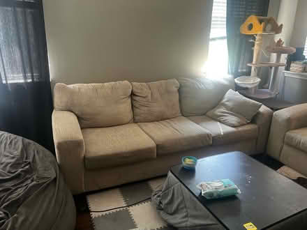 Photo of free Couch, well loved (Ladson, oakbrook) #1