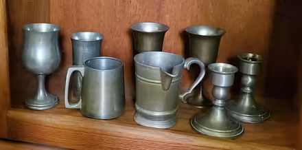 Photo of free Pewter item set (Ann Arbor Northwest Side) #1