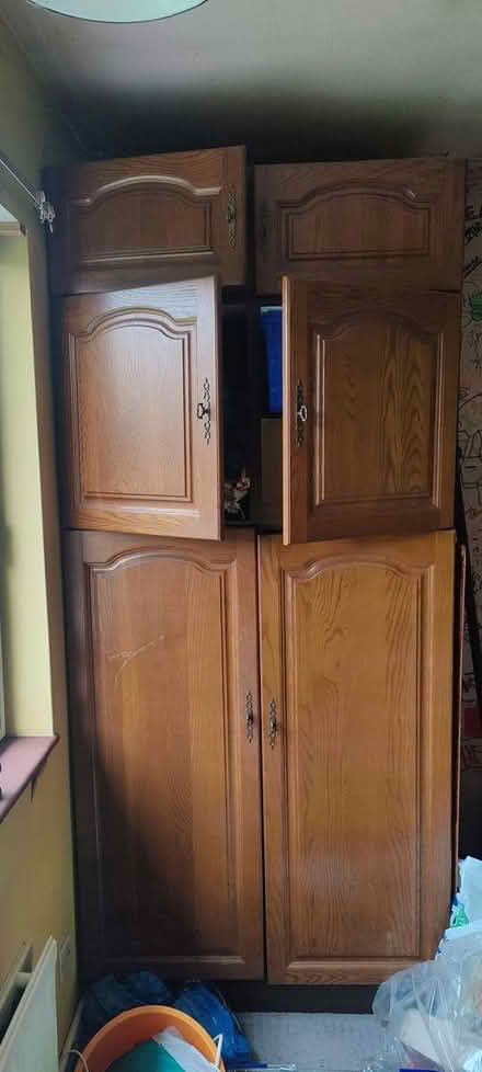 Photo of free Wooden wardrobe Cupboards Kitchen (Potters Bar EN6) #2