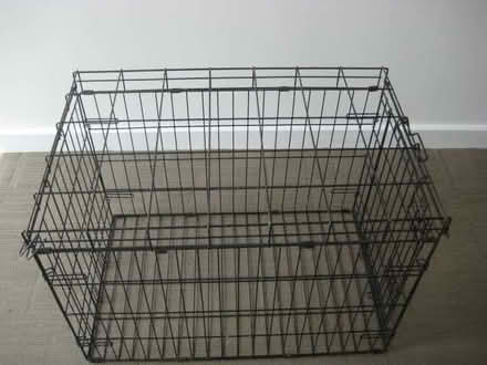 Photo of free Dog metal crate with bottom tray (Isleworth TW7) #1
