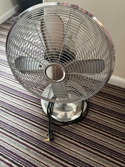 Photo of free 3 speed desk fan (Lostock Hall PR5) #1