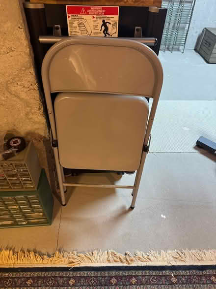 Photo of free Folding chair (North Cambridge) #1