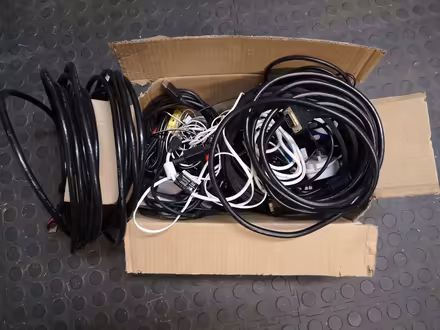 Photo of free Box of miscellaneous cables (Ayton TD14) #1