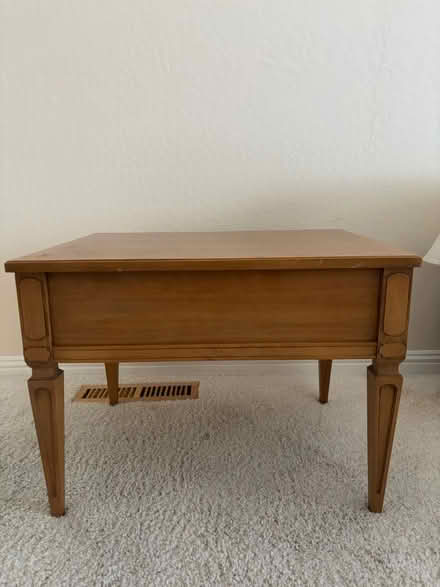 Photo of free Wooden side table set (MCC Neighborhood) #3