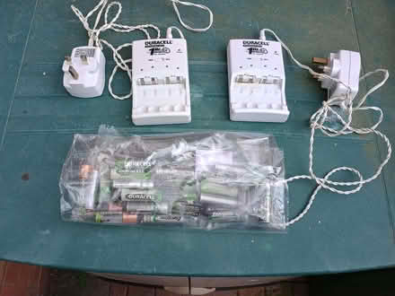 Photo of free Duracell AAA Rechargeable batteries and chargers (Barbourne WR3) #1