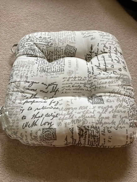 Photo of free Four outdoor cushions (Totteridge HW HP13) #1