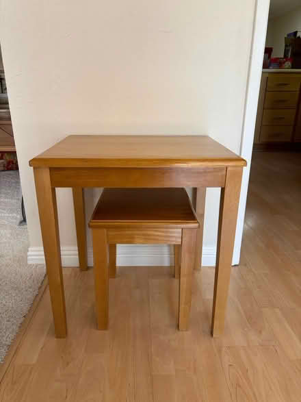 Photo of free Set of 3 sized matching tables (MCC Neighborhood) #1