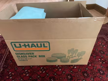 Photo of free Glassware Packing Boxes (North of Cass and 75th) #1