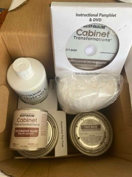 Photo of free Unused Cabinet Transformations kit (Darien - near 75th x Cass Ave.) #3