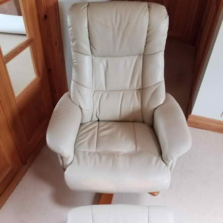 Photo of free Reclining swivel chair (Speldhurst) #3