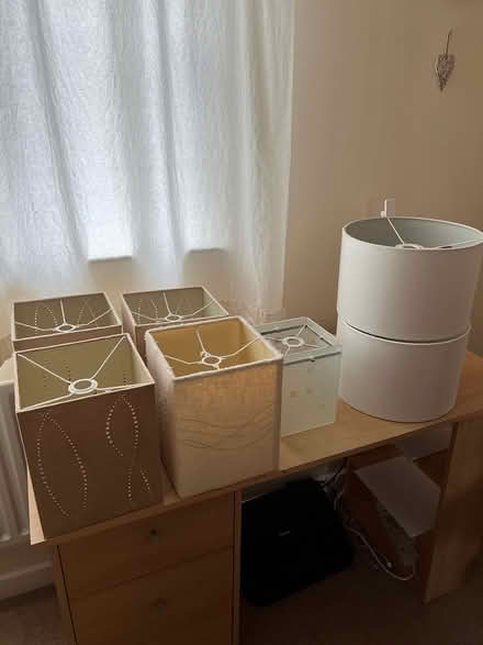 Photo of free Ceiling light lamp shades (Westcott, near Dorking) #1
