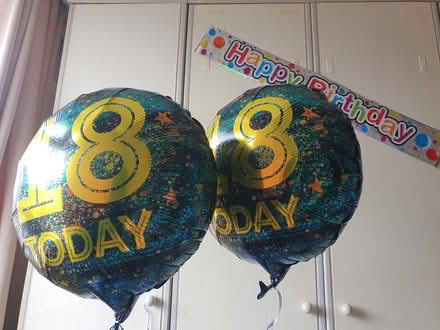 Photo of free 2 helium birthday balloons (Heysham) #1