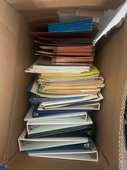Photo of free Binders and filing folders (Neelsville) #2