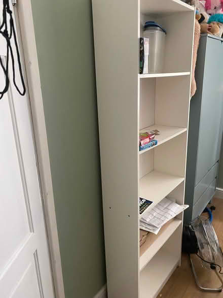 Photo of free White bookcase (Boldmere B73) #3