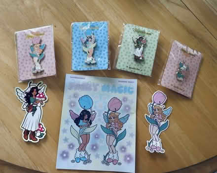 Photo of free Cute Pins & Stickers (Erin Mills) #2