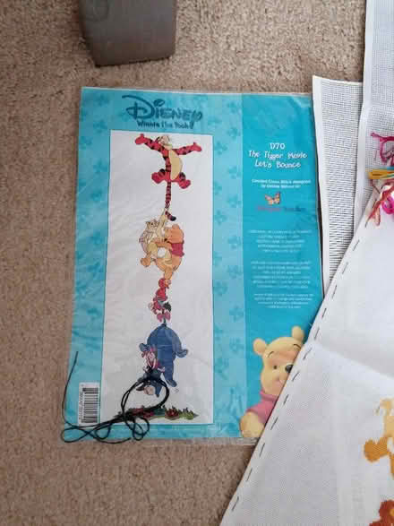 Photo of free Cross stitch kit part completed (Langney BN23) #1