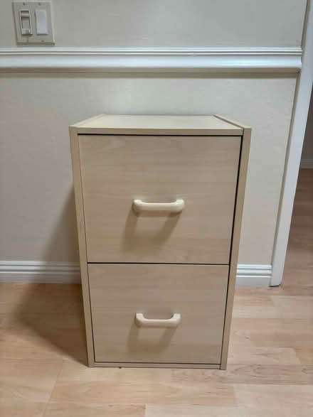 Photo of free Wooden File Cabinet (MCC Neighborhood) #1