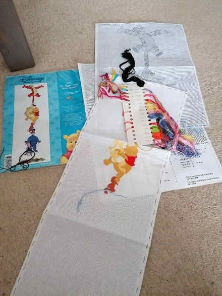 Photo of free Cross stitch kit part completed (Langney BN23) #2