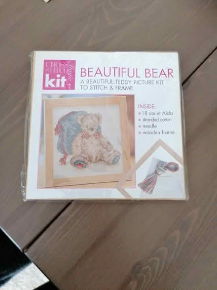 Photo of free Small bear cross stitch kit (Langney BN23) #1